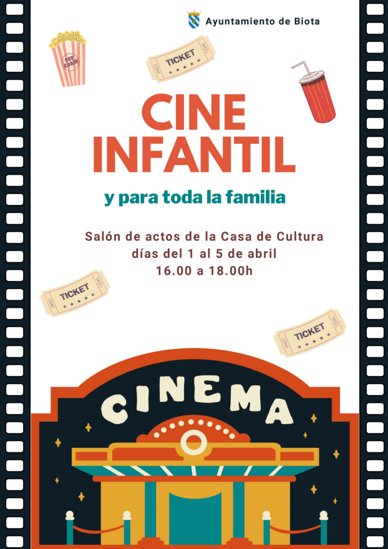 Cine en Biota durante la semana de Pascua