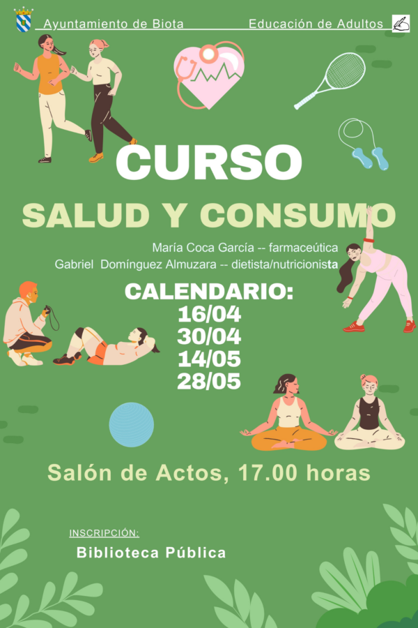 Curso de salud y consumo en Biota