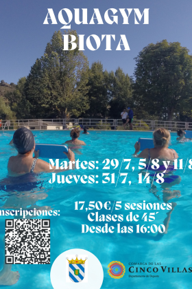 Aquagym en Biota