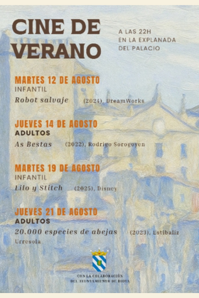 Cine de Verano en Biota