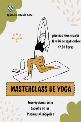Masterclass de yoga