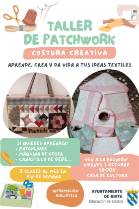 Taller de Patchwork en Biota