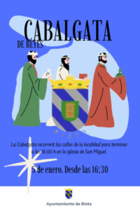 Cabalgata de Reyes en Biota