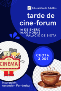 Cine forum en Biota