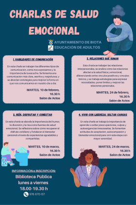 Charlas de salud emocional