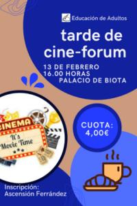 Cine-fórum en Biota