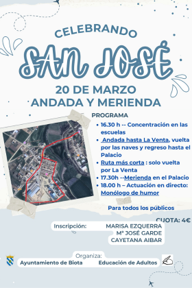 Celebración San José 2026