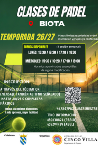 clases de padel