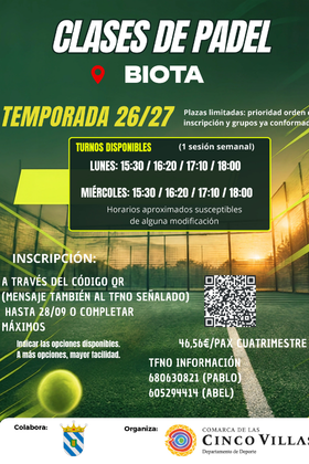 clases de padel