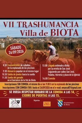 Trashumancia Biota
