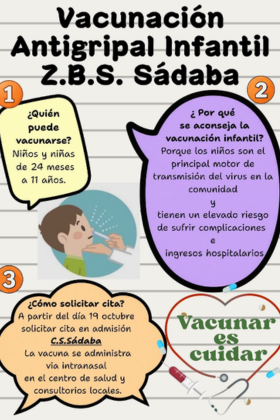vacuna antigripal infantil